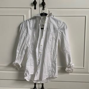 Jcrew white button down
